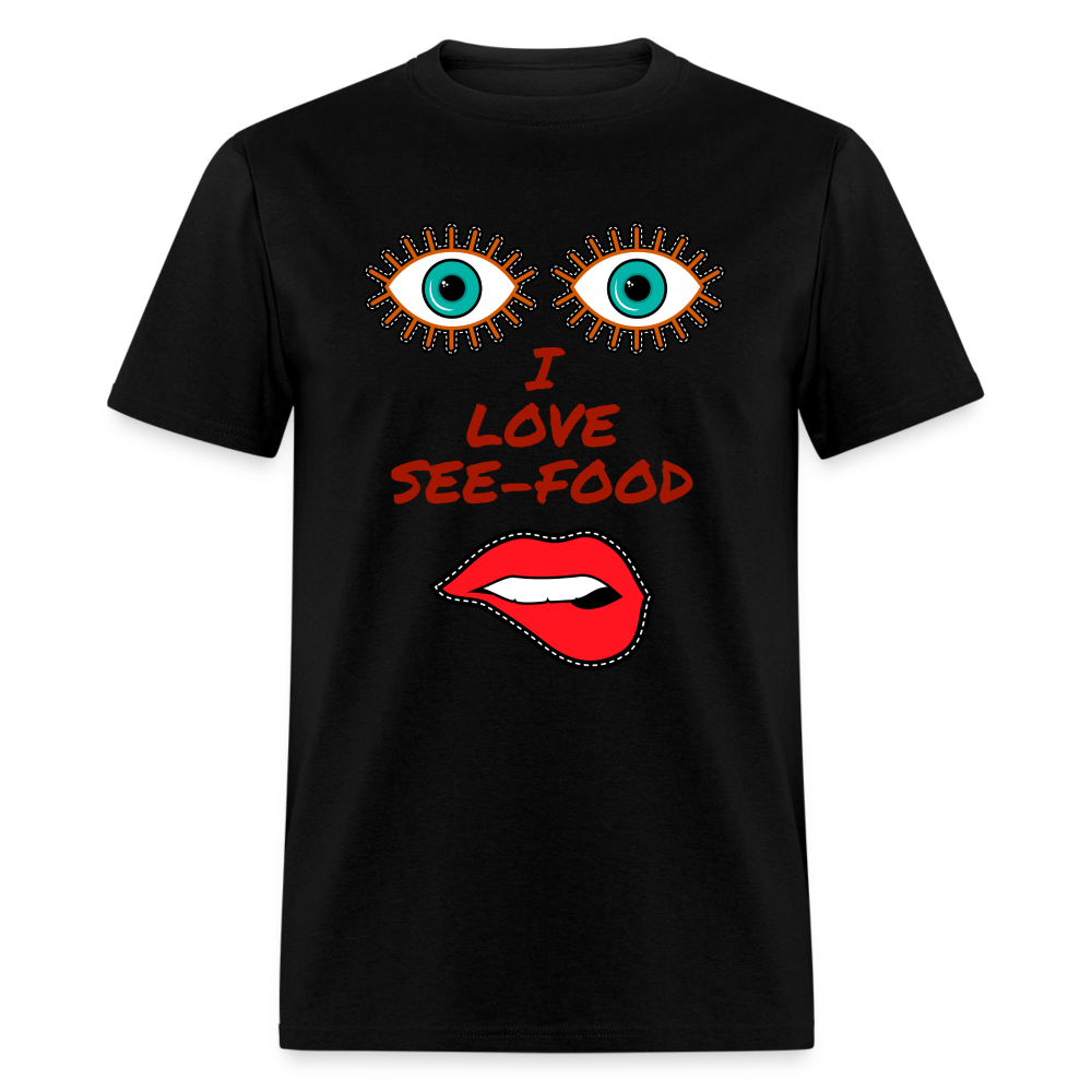 See-Food T-Shirt - black