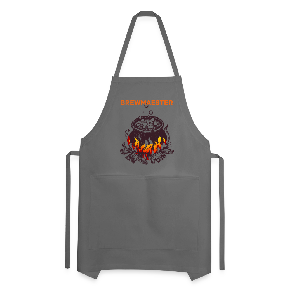 Brewmaester Adjustable Apron - charcoal
