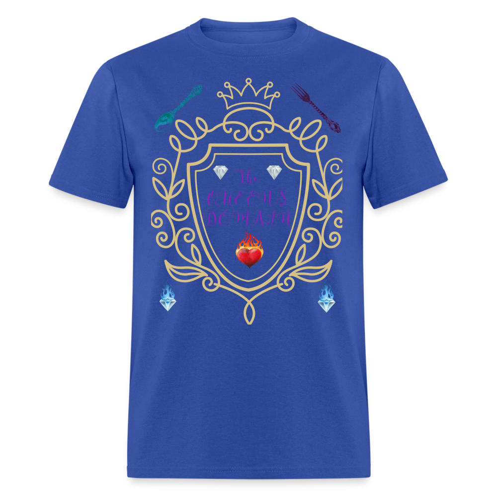 Queen's Domain T-Shirt - royal blue