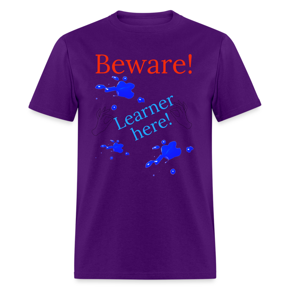 Learner Warning T-Shirt - purple