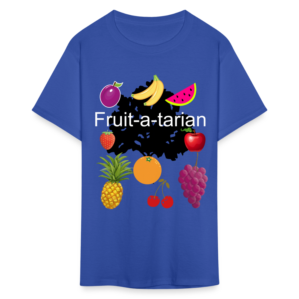 Fruit-a-tarian T-shirt - royal blue