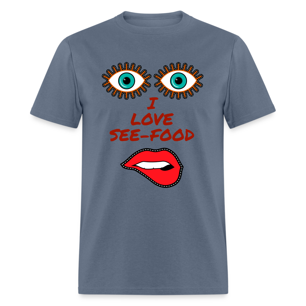 See-Food T-Shirt - denim