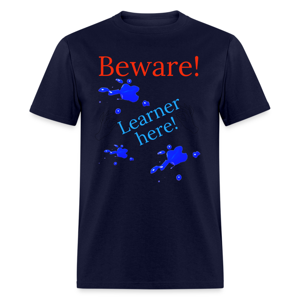 Learner Warning T-Shirt - navy