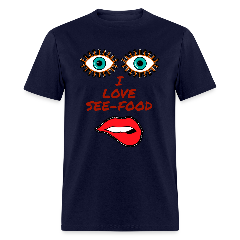 See-Food T-Shirt - navy