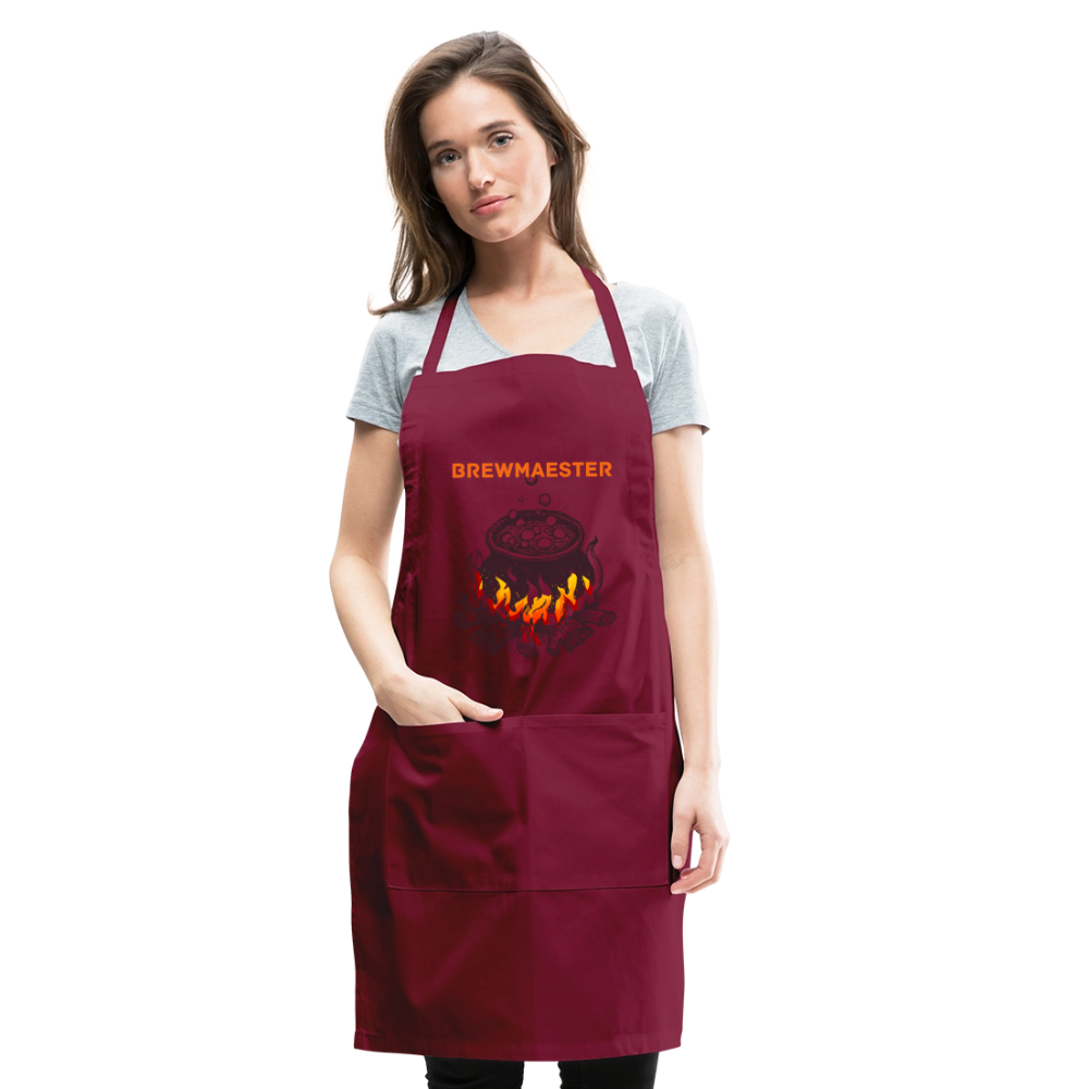 Brewmaester Adjustable Apron - burgundy