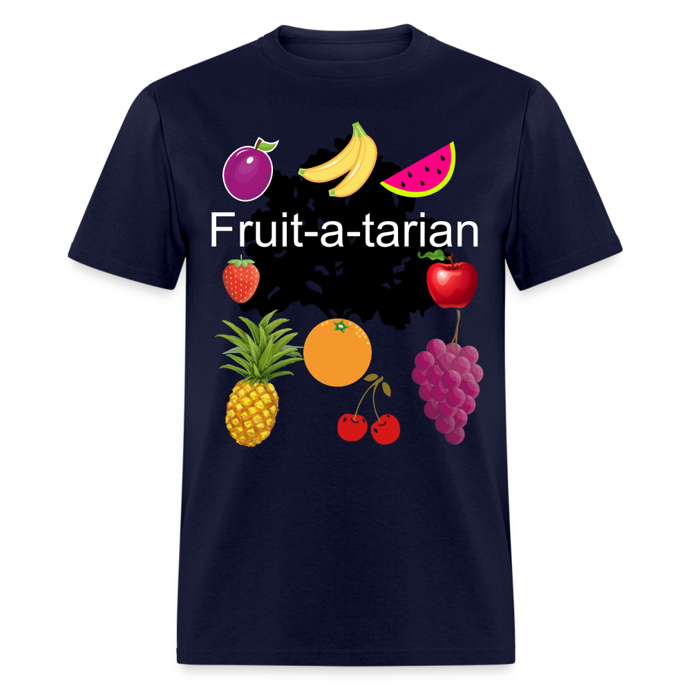 Fruit-a-tarian T-shirt - navy
