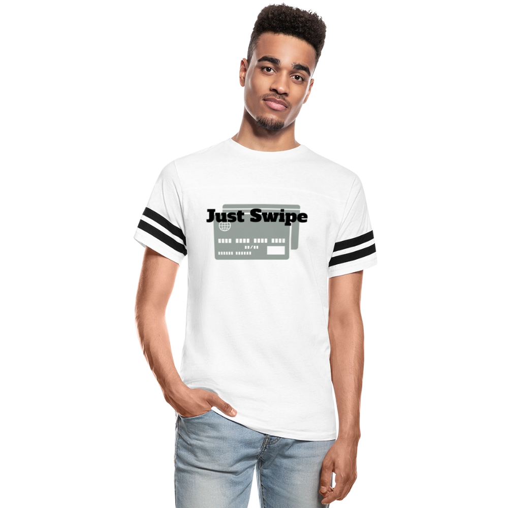 Just Swipe Sport T-Shirt - white/black