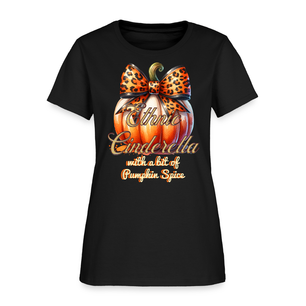 Ethnic Cinderella T-Shirt - black