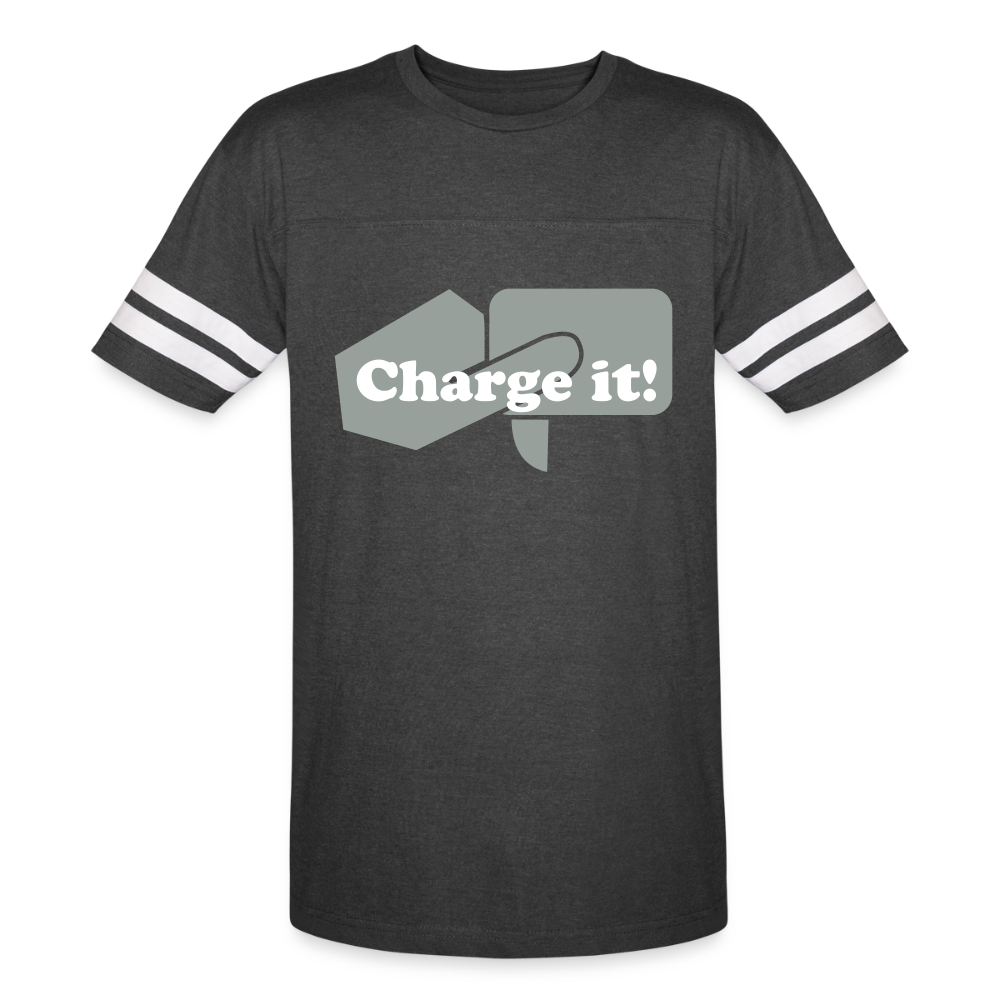 Charge It Sport T-Shirt - vintage smoke/white