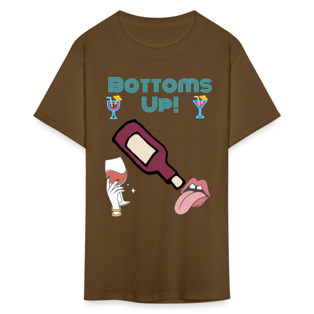 Bottoms Up T-Shirt - brown