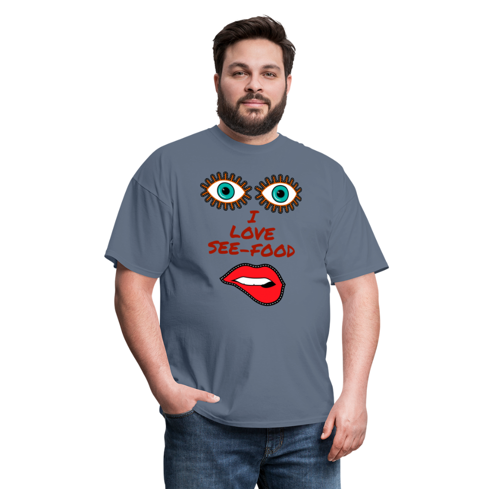 See-Food T-Shirt - denim