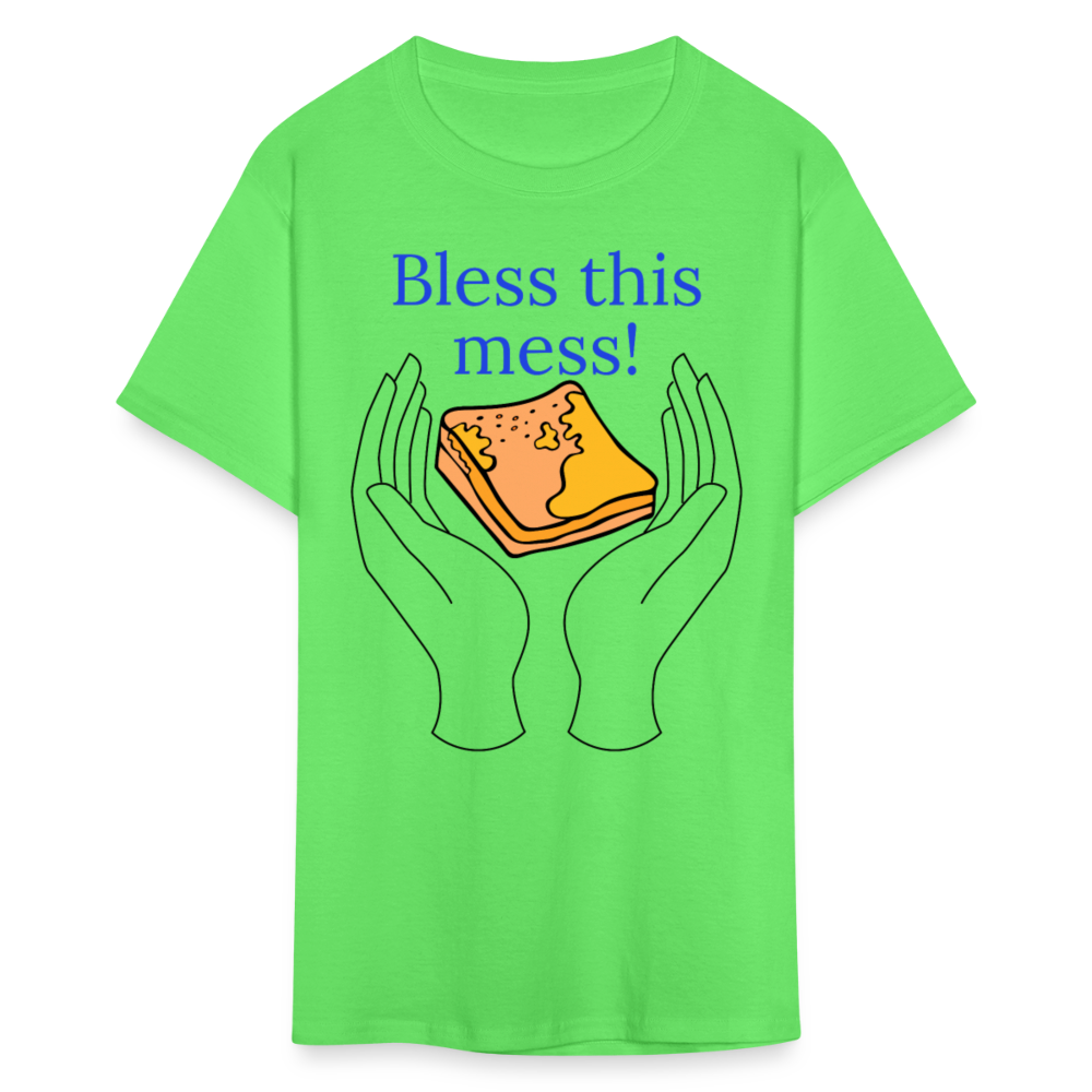 Bless This Mess T-Shirt - kiwi