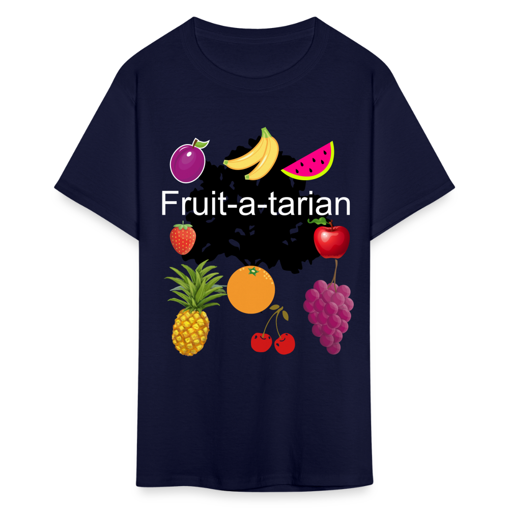 Fruit-a-tarian T-shirt - navy