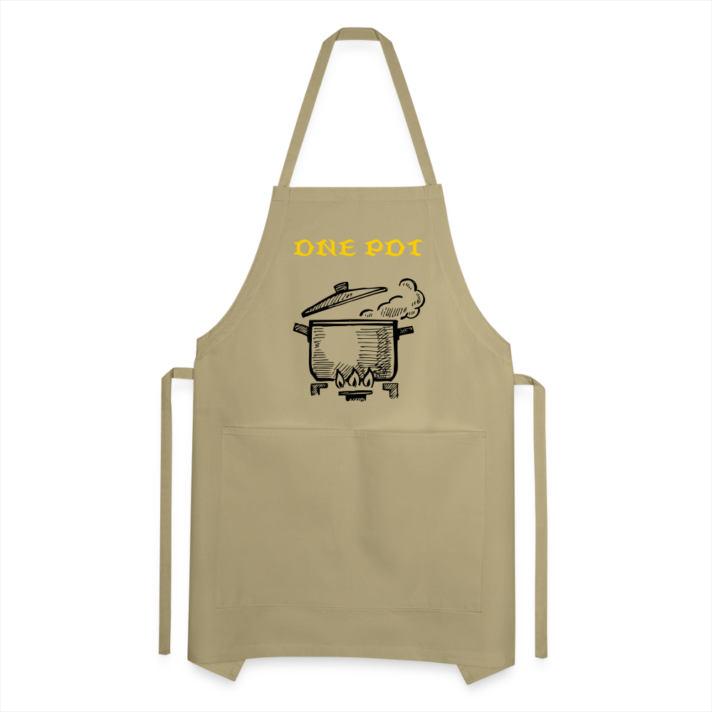 One Pot Adjustable Apron - khaki