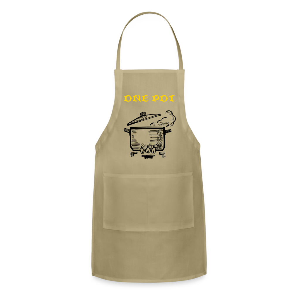 One Pot Adjustable Apron - khaki