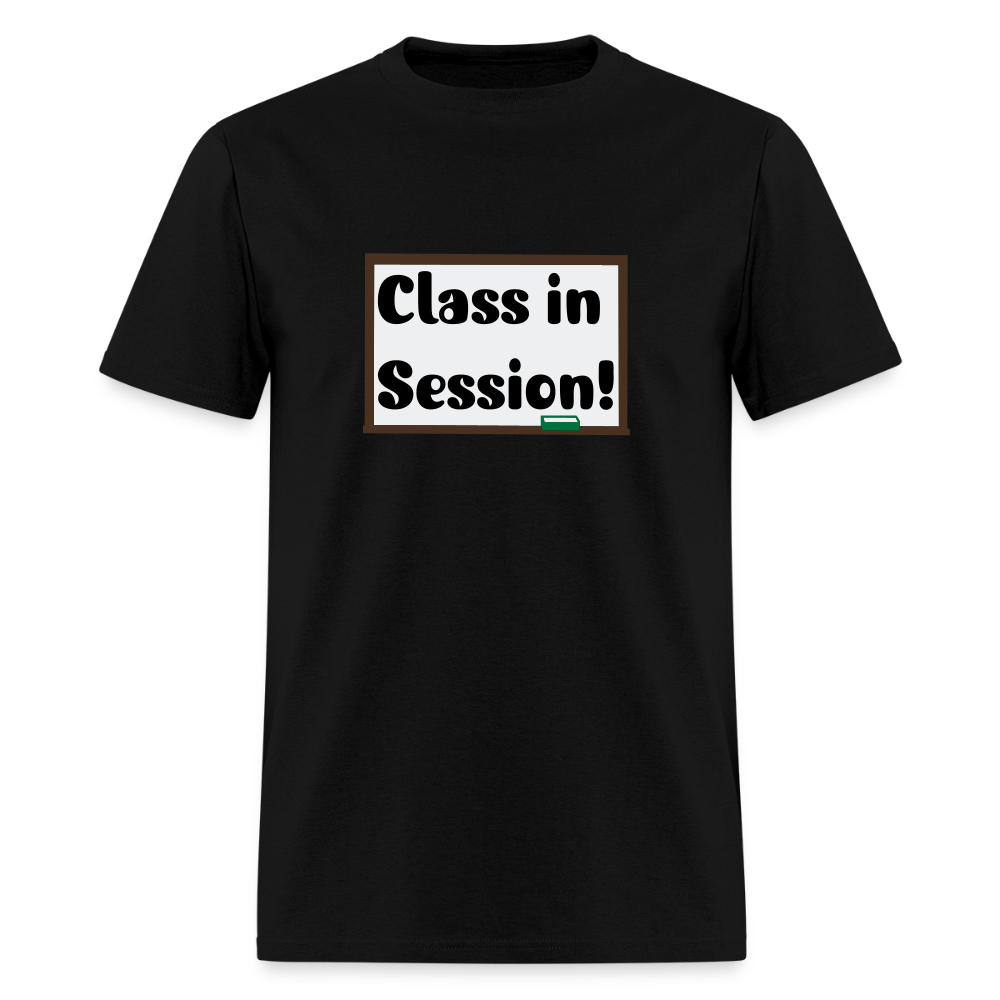 Class In Session T-shirt - black