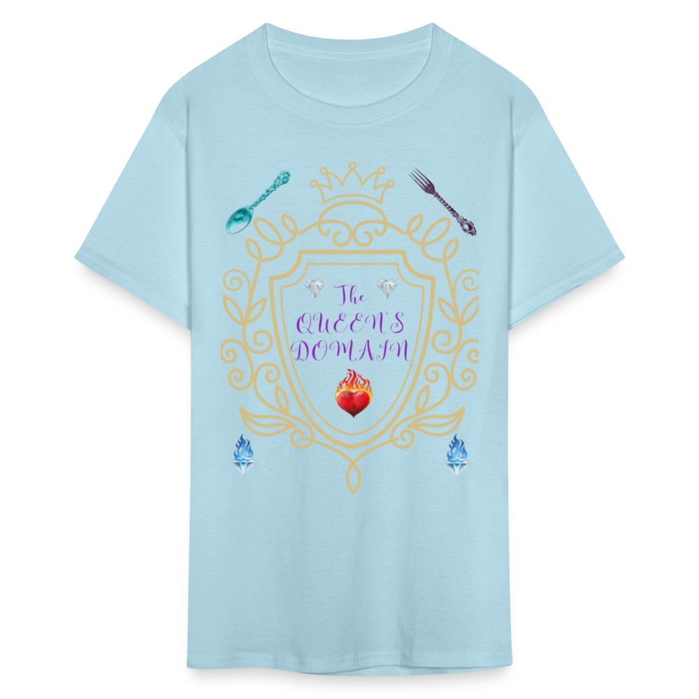 Queen's Domain T-Shirt - powder blue