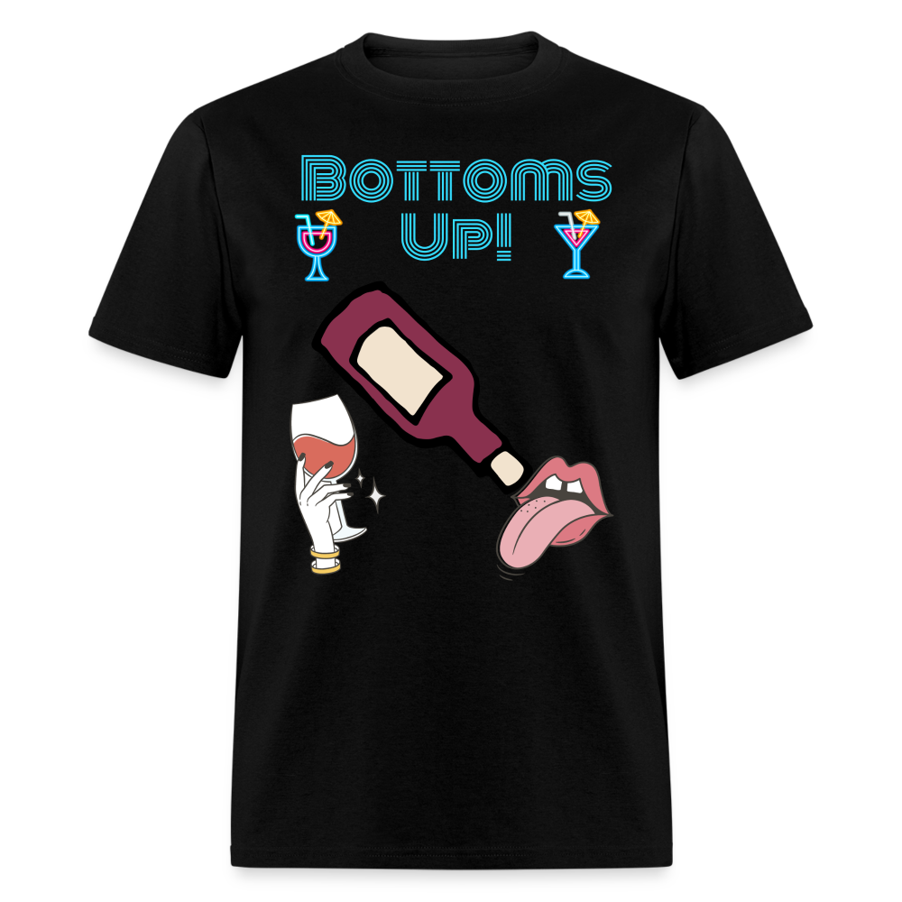 Bottoms Up T-Shirt - black