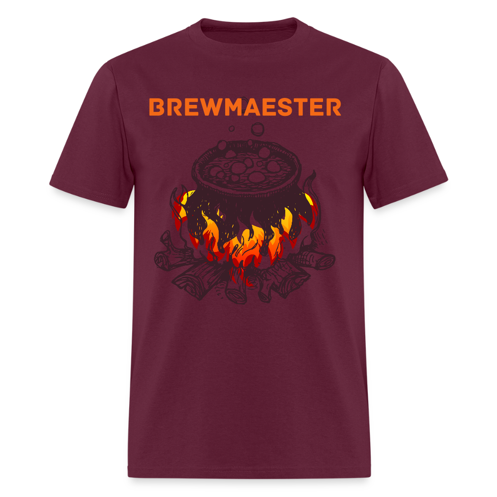 Brewmaester T-Shirt - burgundy
