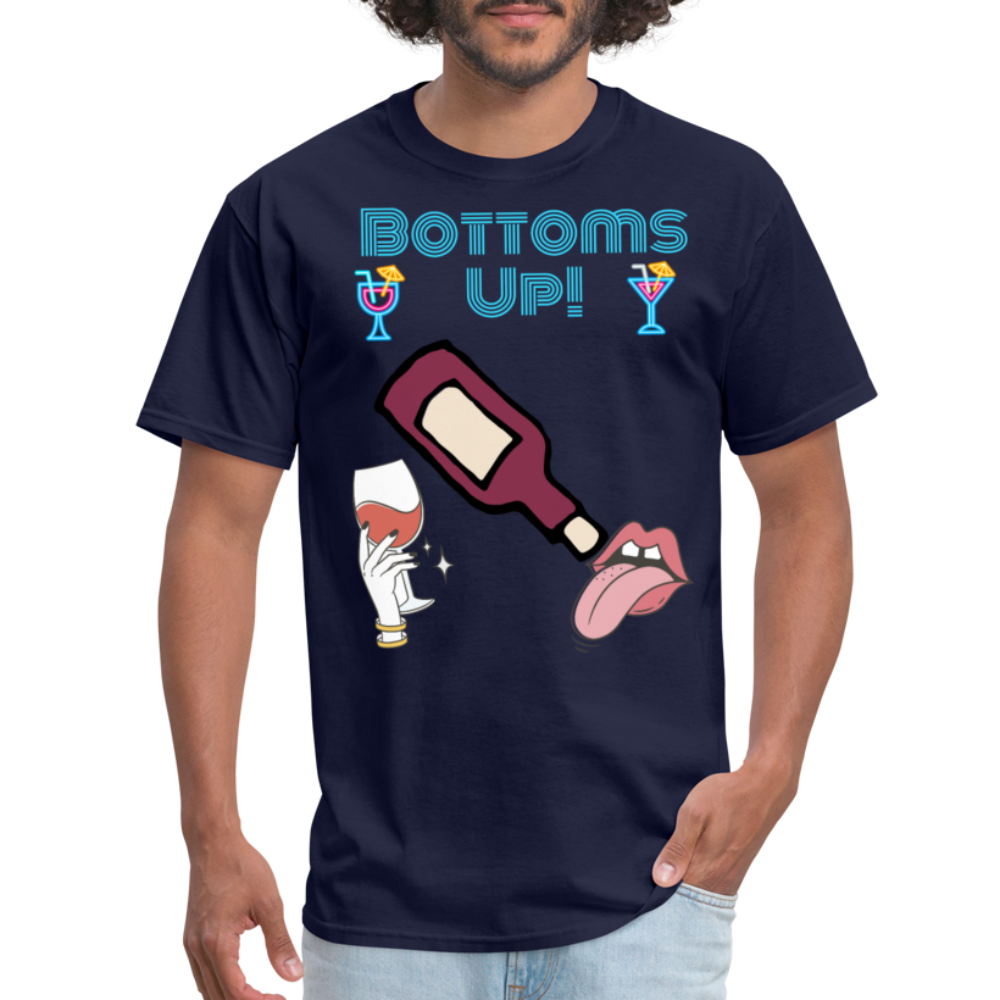 Bottoms Up T-Shirt - navy