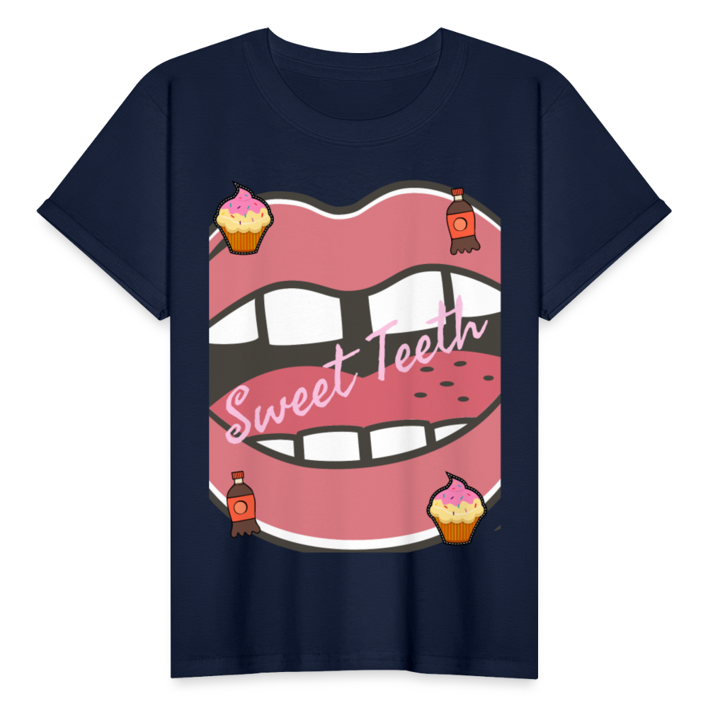 Sweet Teeth Youth T-Shirt - navy