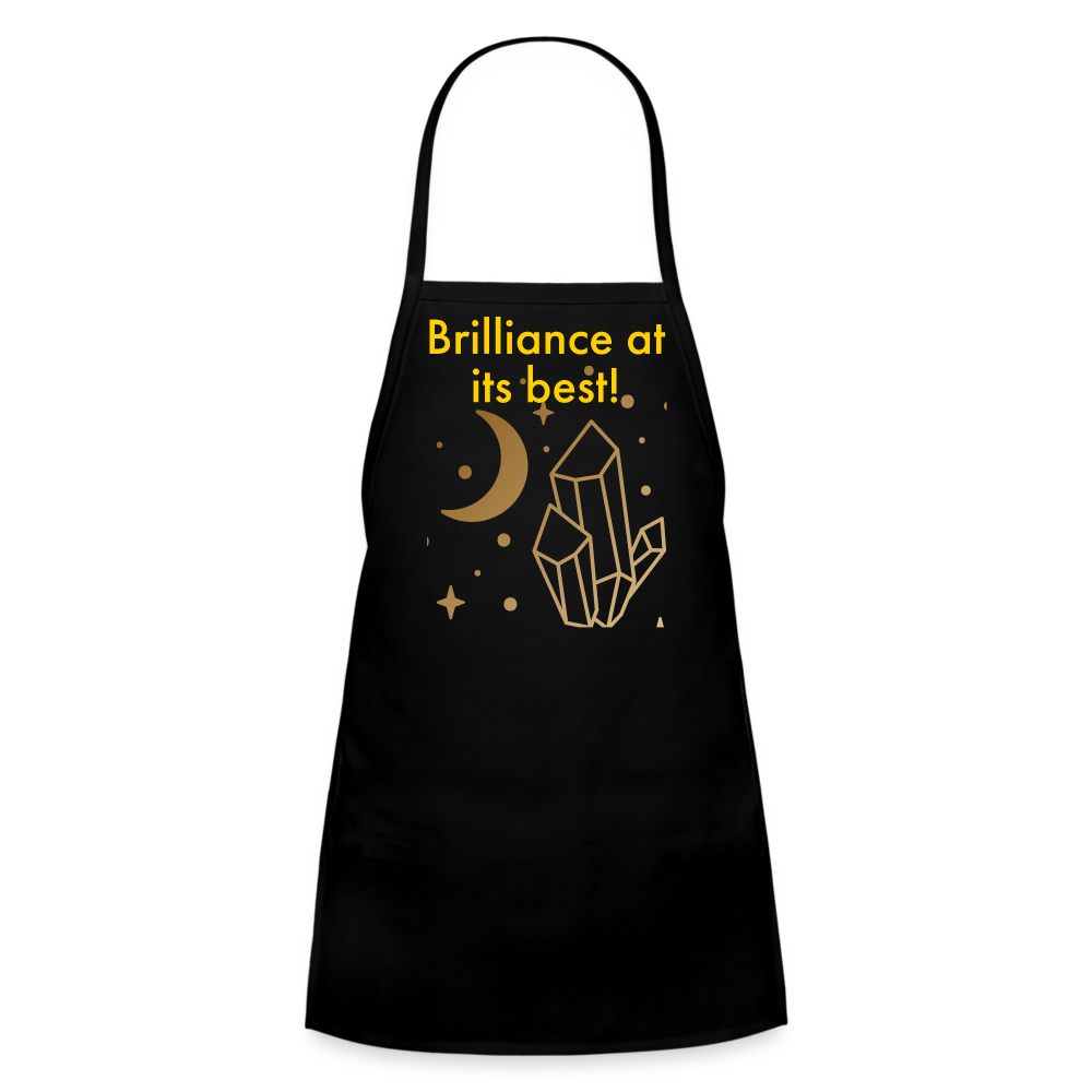 Brilliance Kids' Apron - black