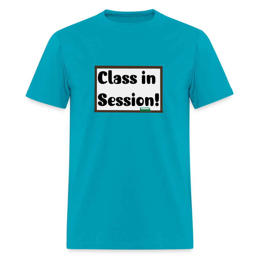 Class In Session T-shirt - turquoise