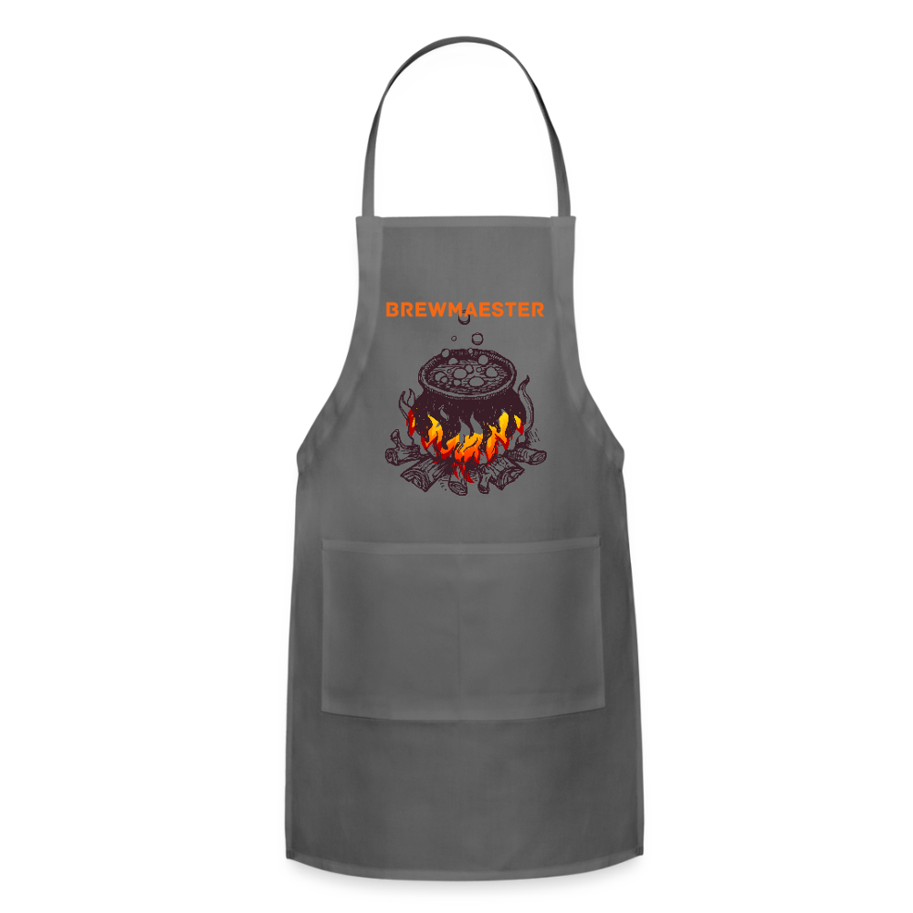 Brewmaester Adjustable Apron - charcoal