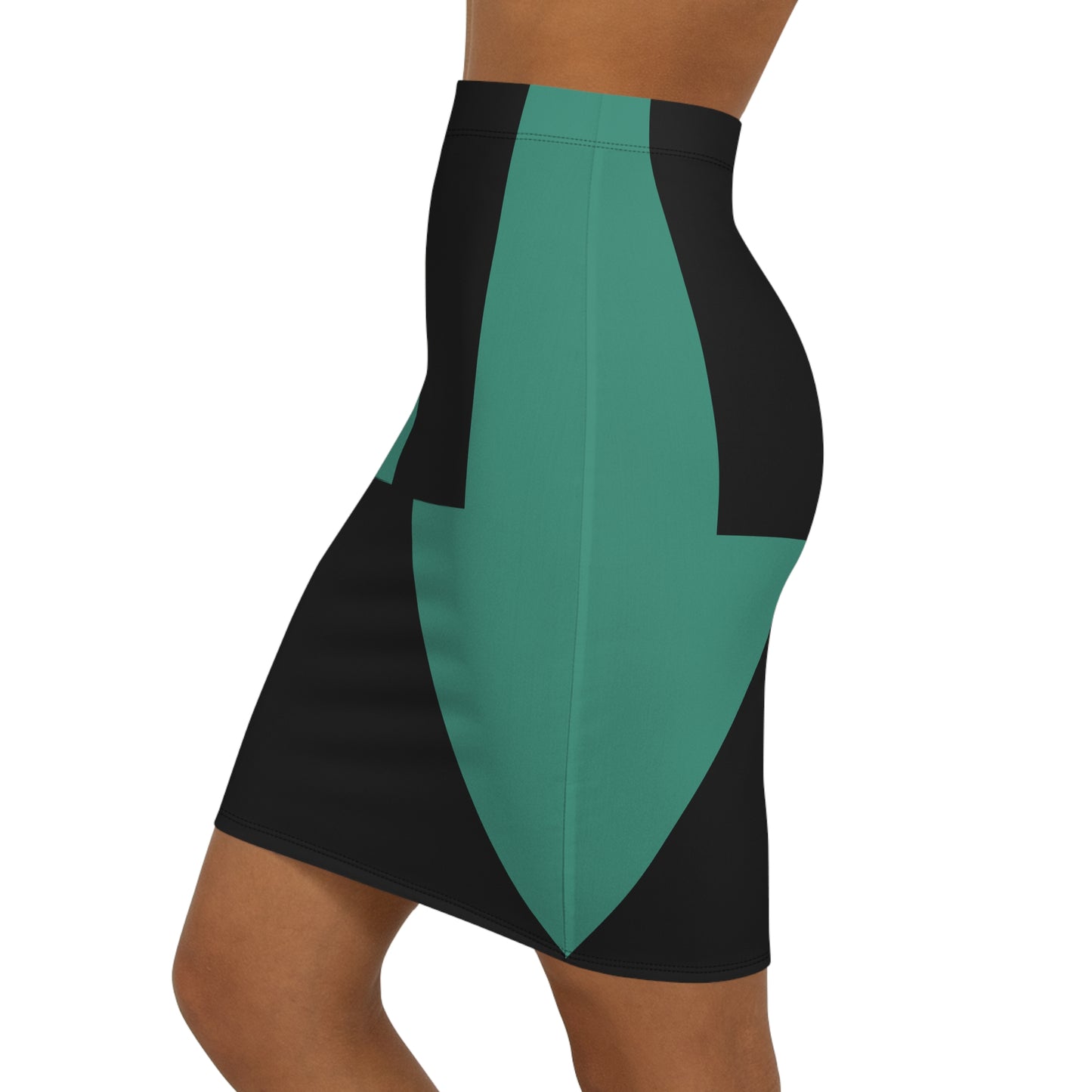 Chic Geometric Women's Pencil Skirt BG