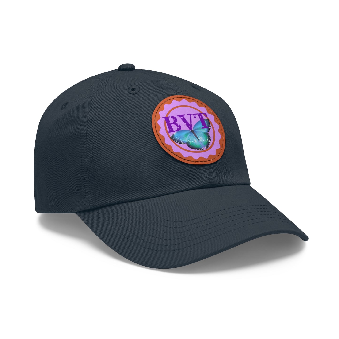 Ba Vuzi Trends Hat Leather Patch (Rd)
