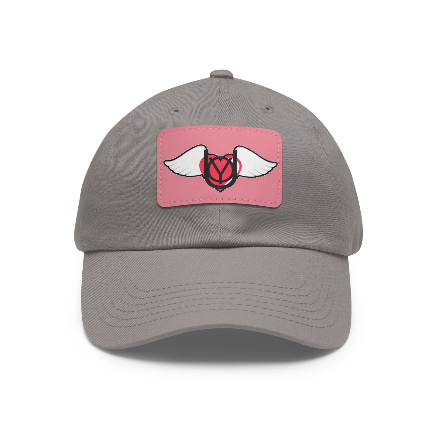 EMbrace the You Dad Hat Leather Patch (RG)