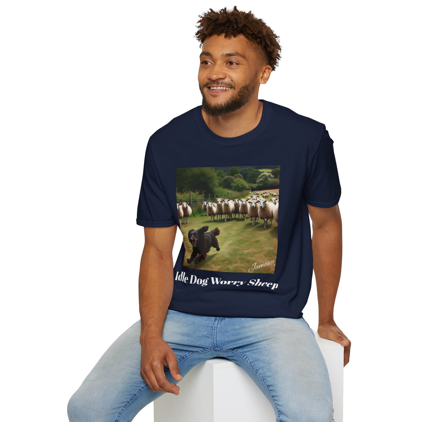 Idle Dog Softstyle T-Shirt