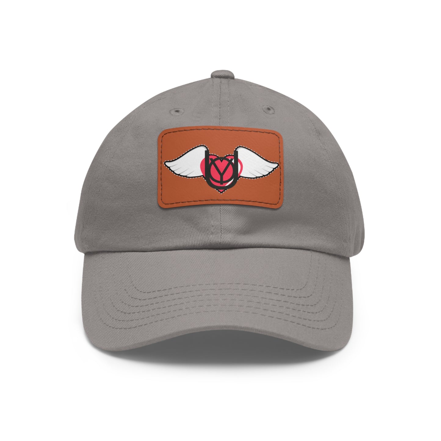 EMbrace the You Dad Hat Leather Patch (RG)