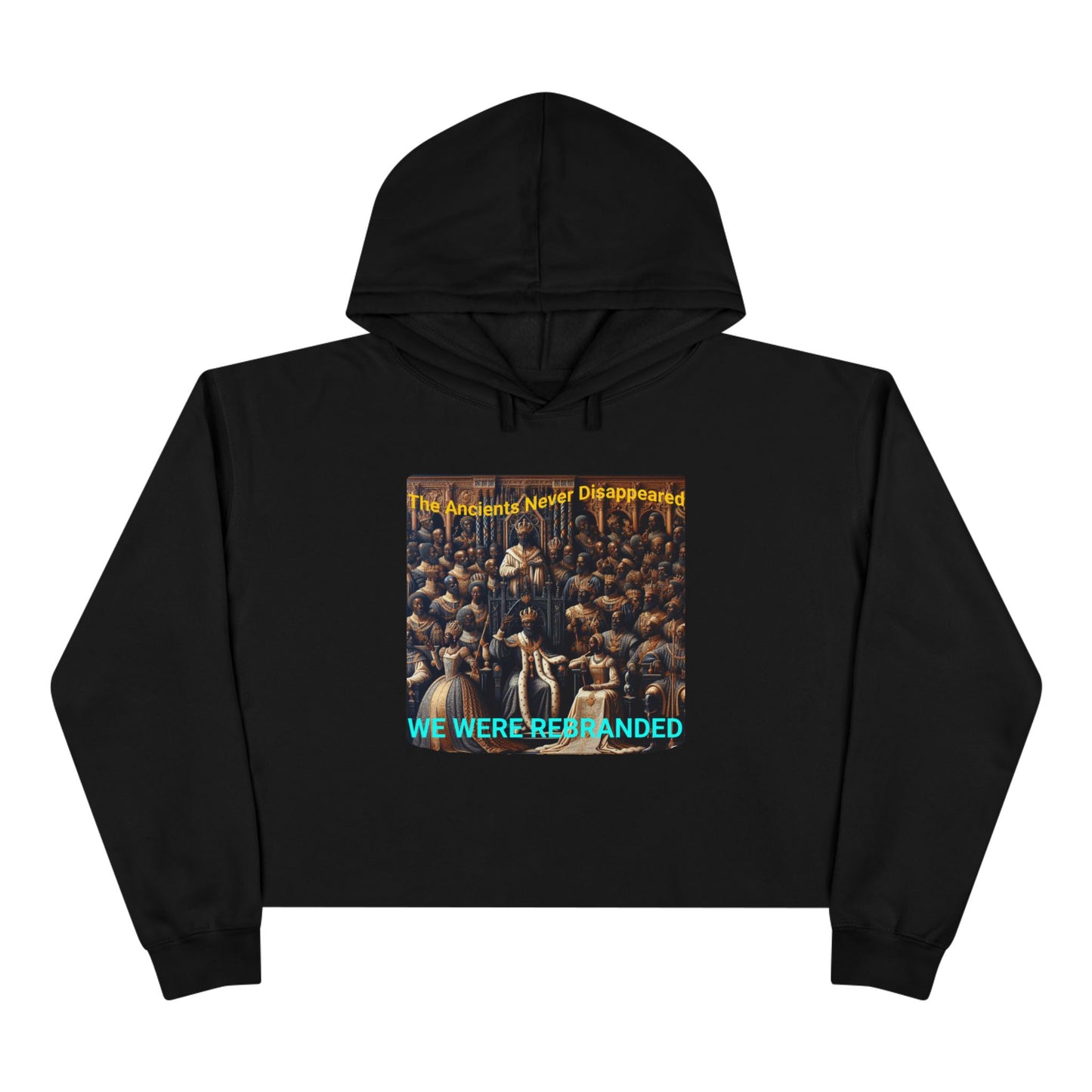 We Were Rebranded Crop Hoodie
