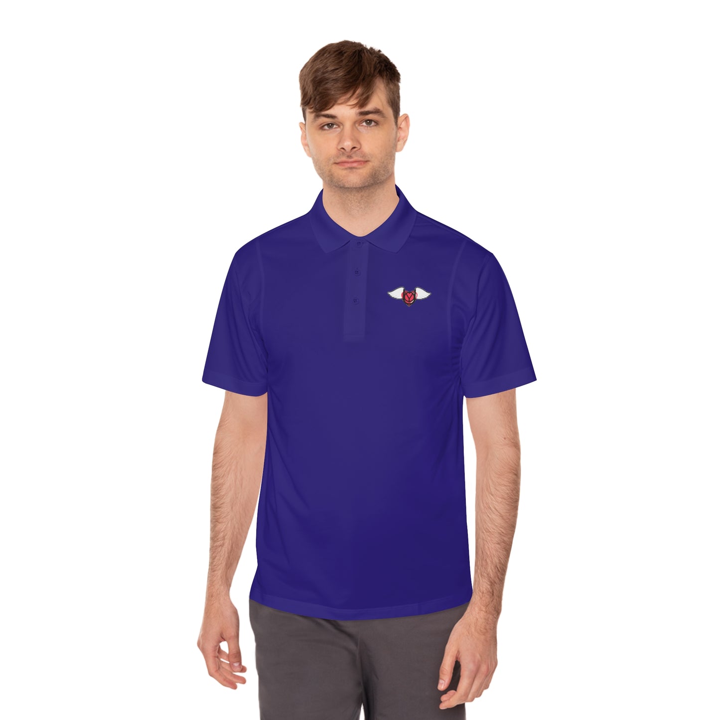 EMbrace The You Men's Sport Polo Shirt (Plain)