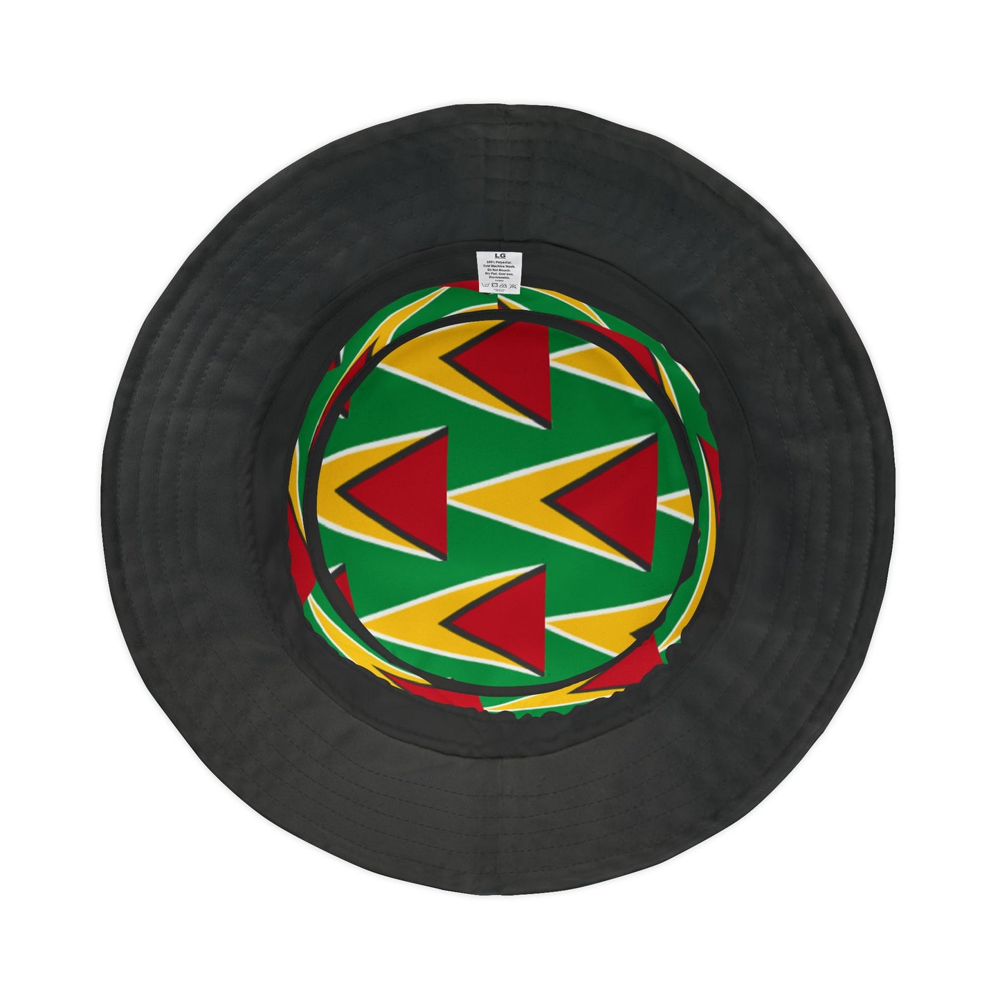 Guyana Hat Lg Patterned Bucket