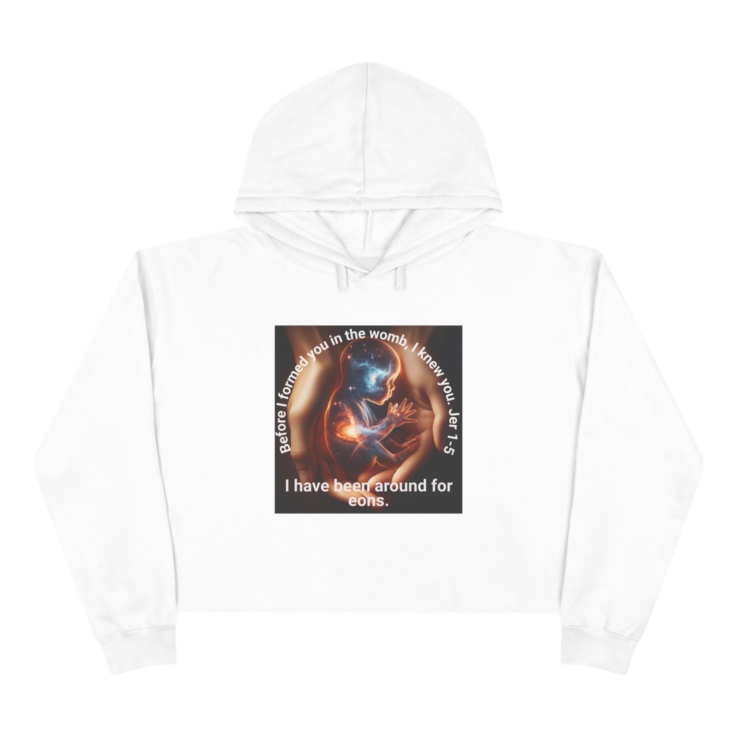 Celestial for Cosmic Souls Crop Hoodie