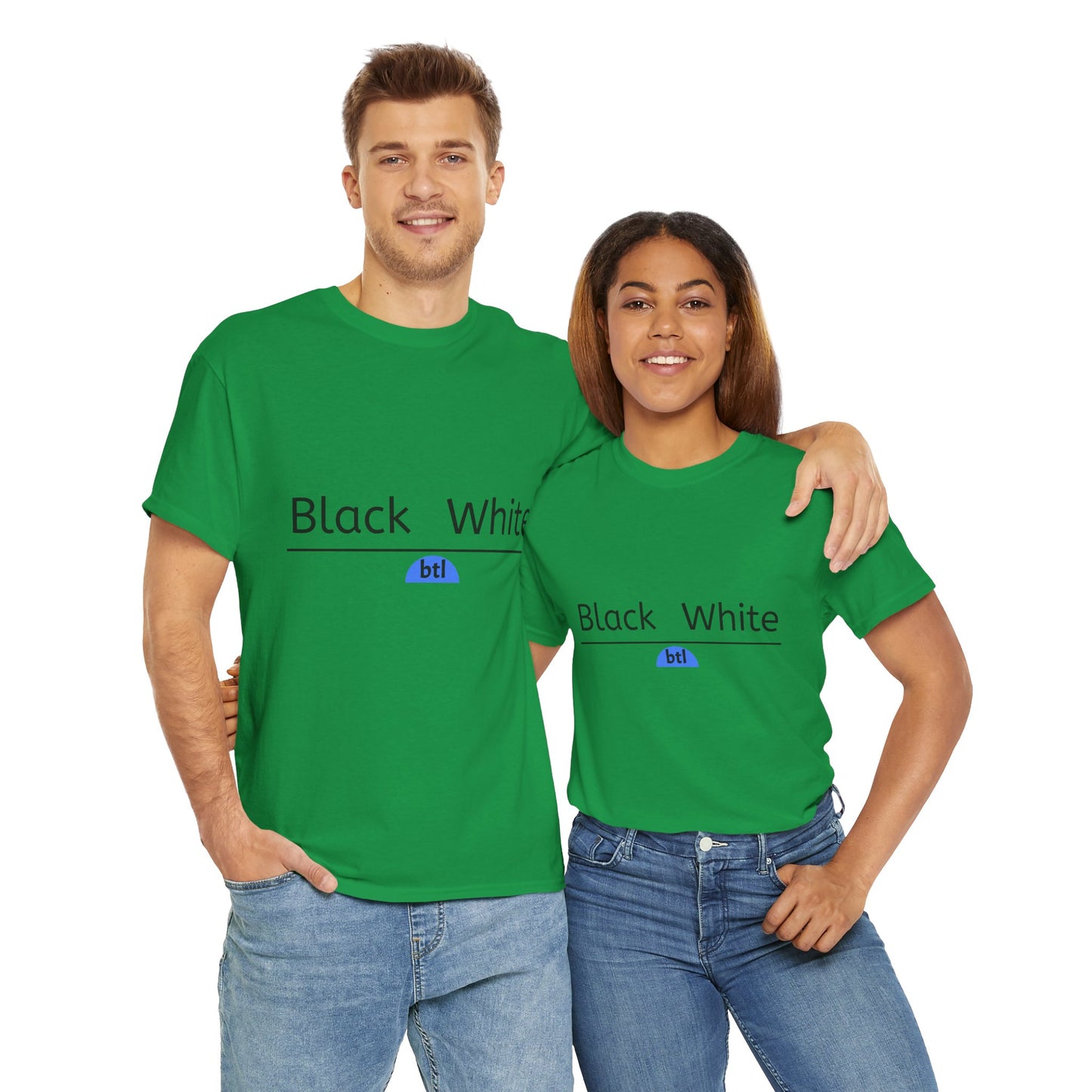 Black/White Unisex Tee