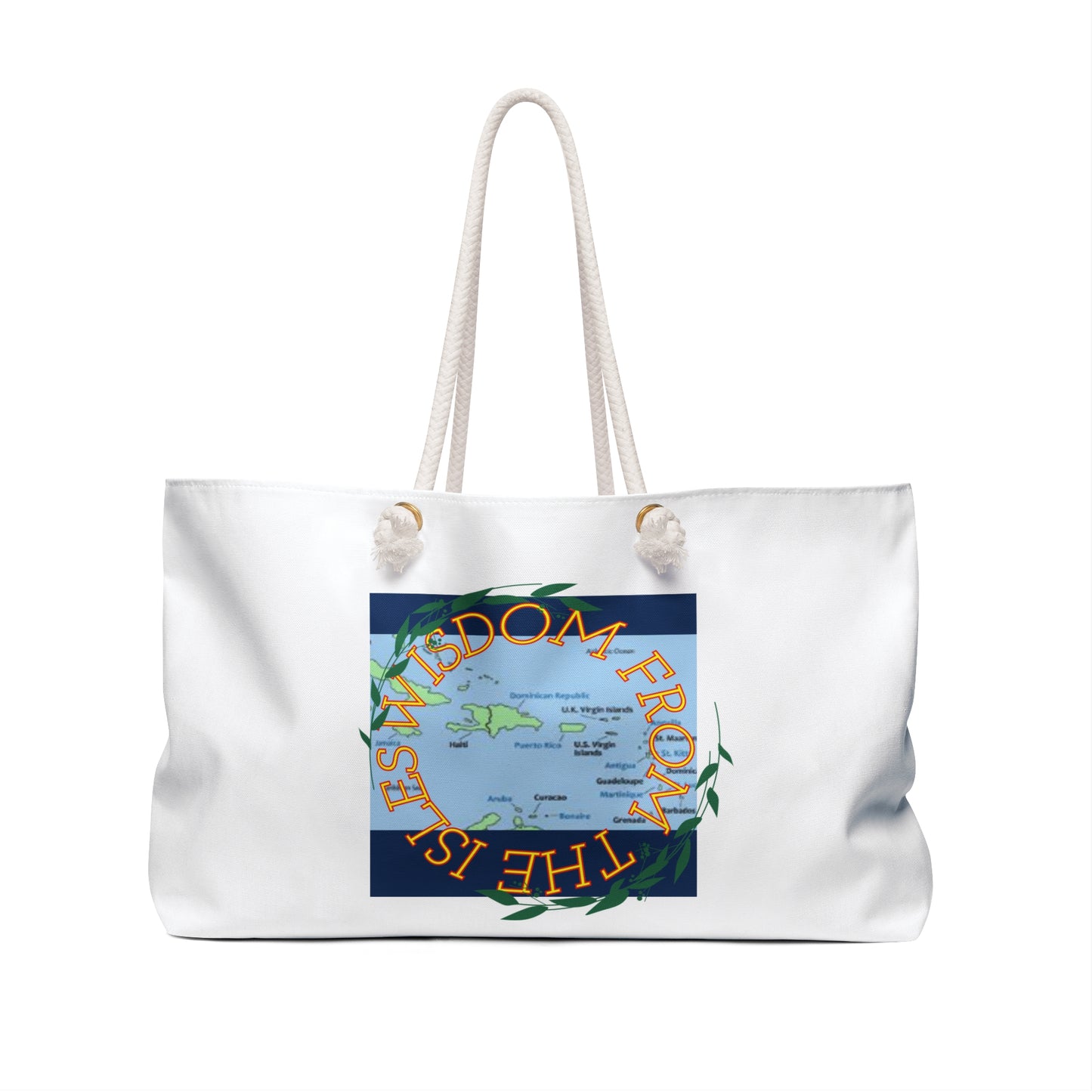 Wisdom FTI (Logo) Weekender Bag White
