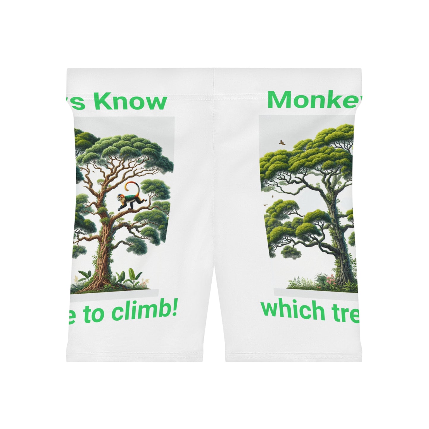Monkeys Know Biker Shorts