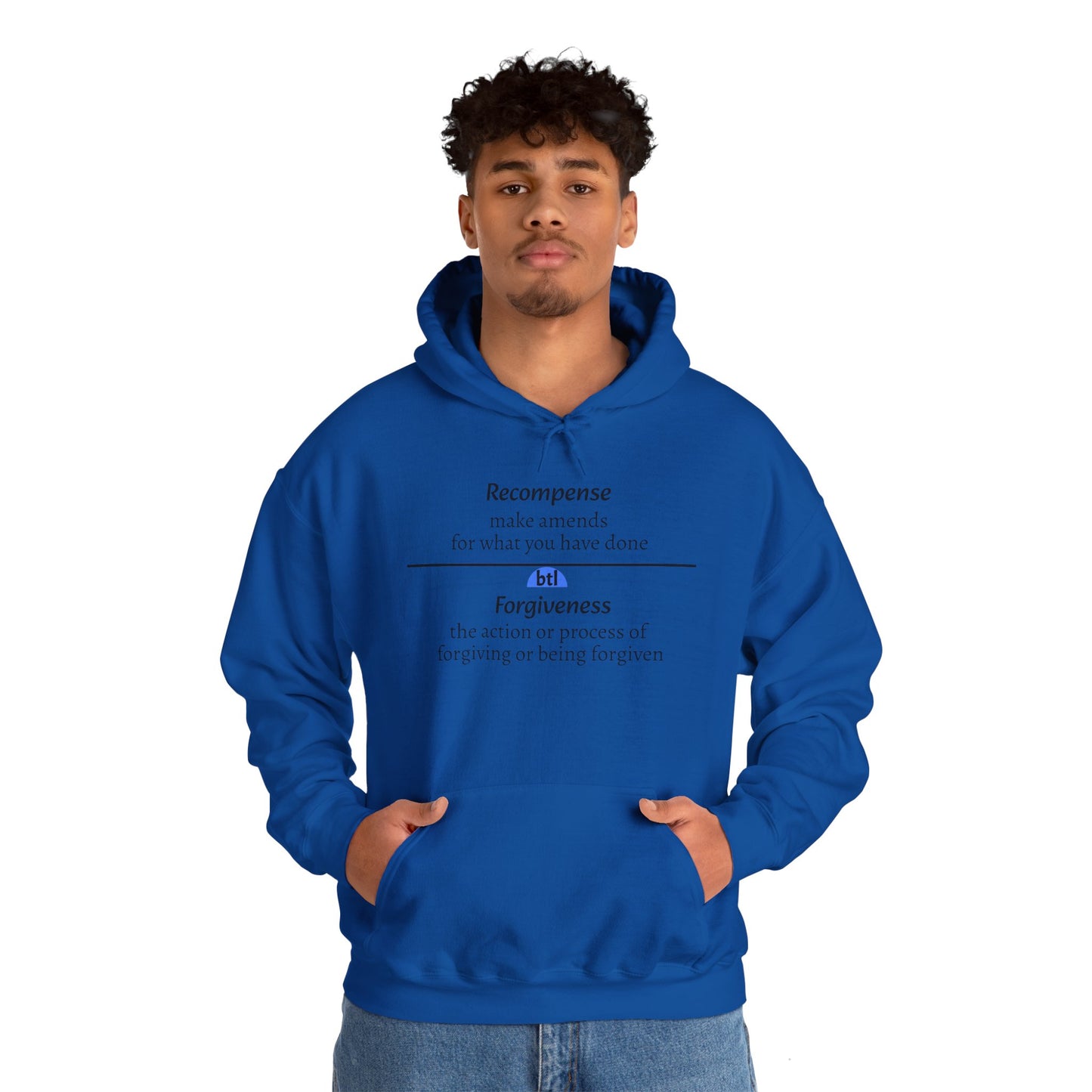 Recompense/Forgive Hooded Sweatshirt