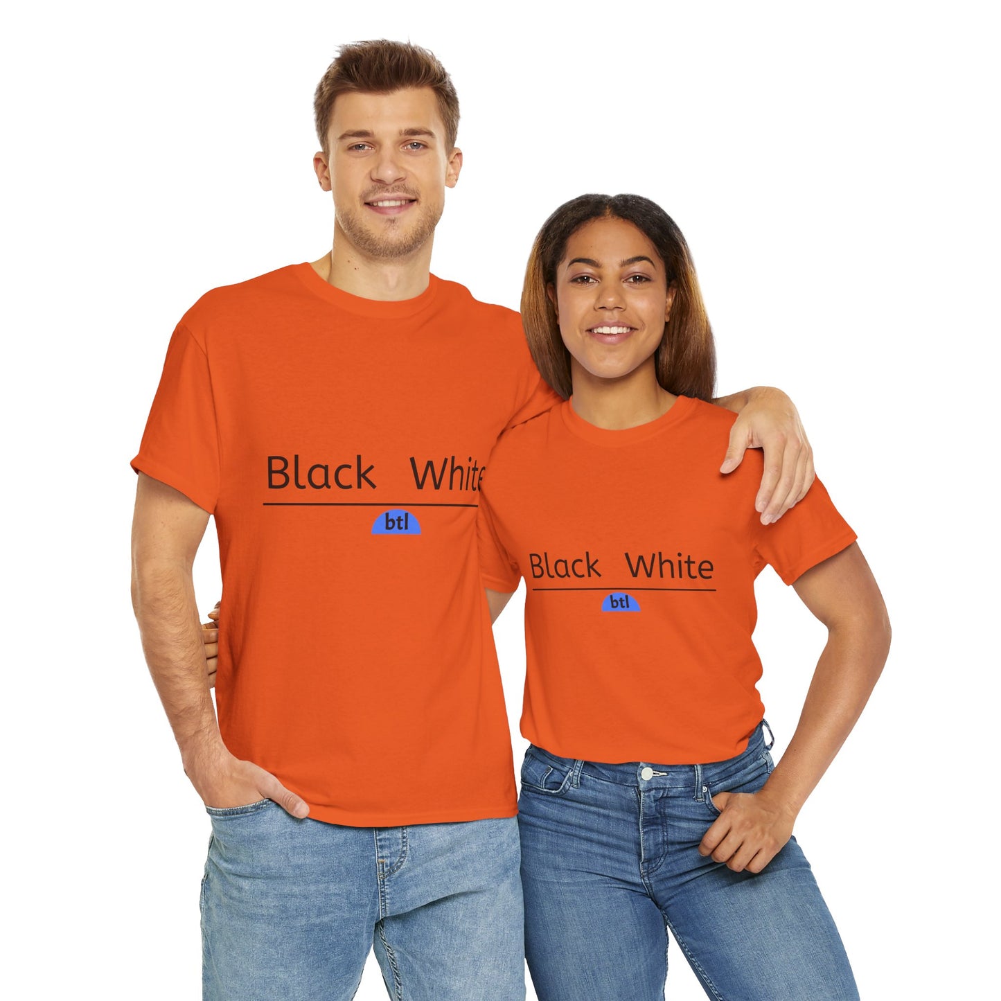 Black/White Unisex Tee