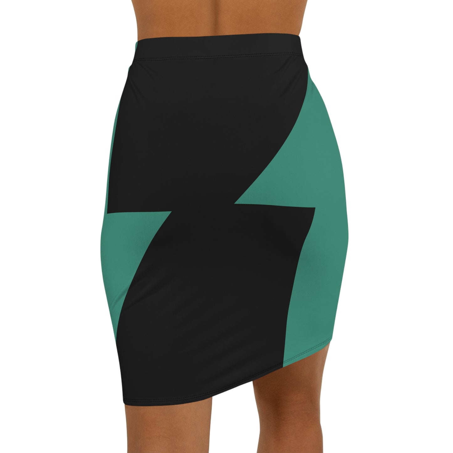 Chic Geometric Women's Pencil Skirt BG