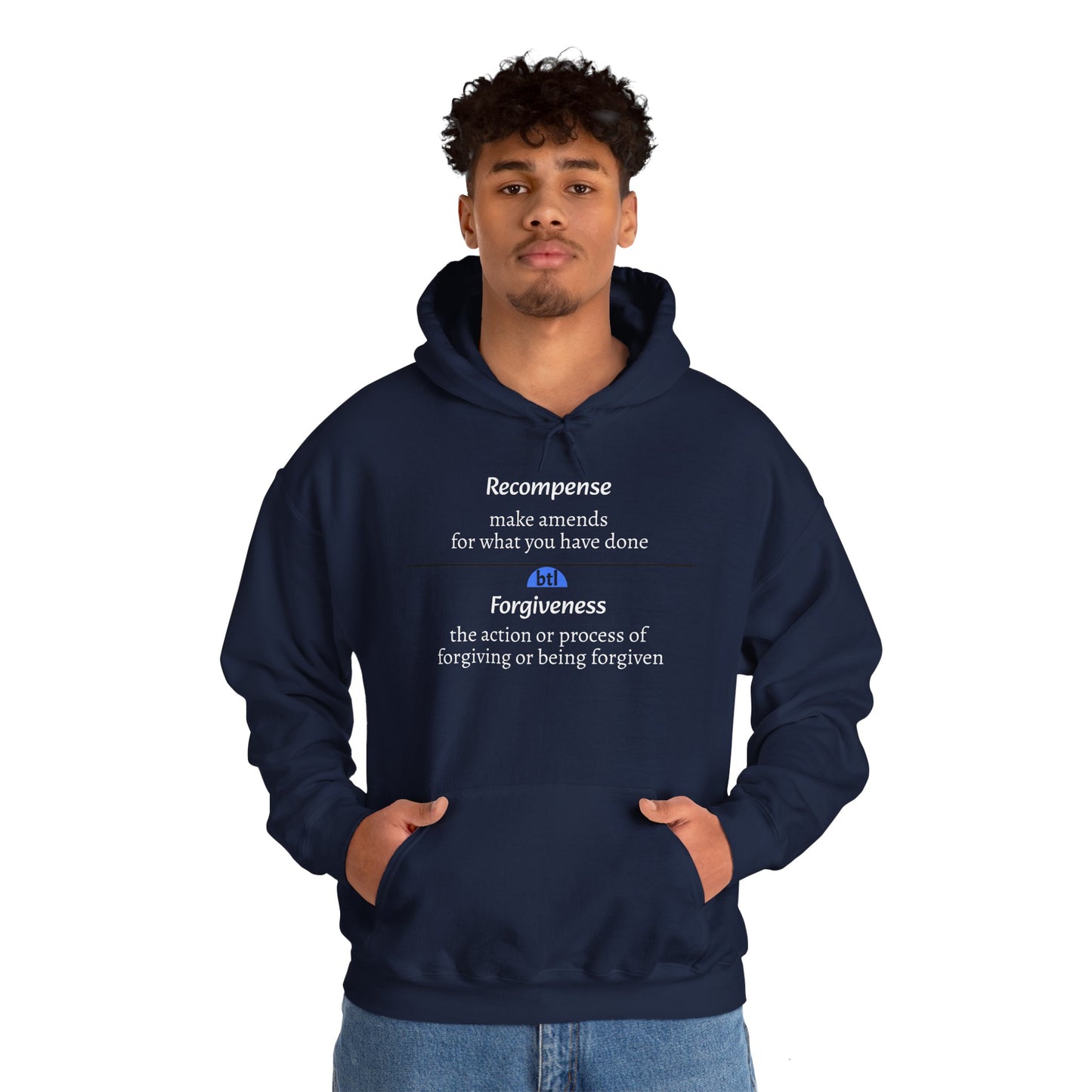 Recompense/Forgive Hooded Sweatshirt