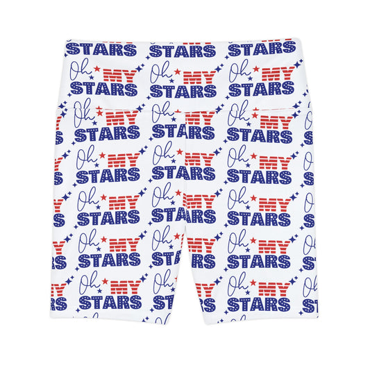 Workout Shorts — "Oh My Stars" Activewear