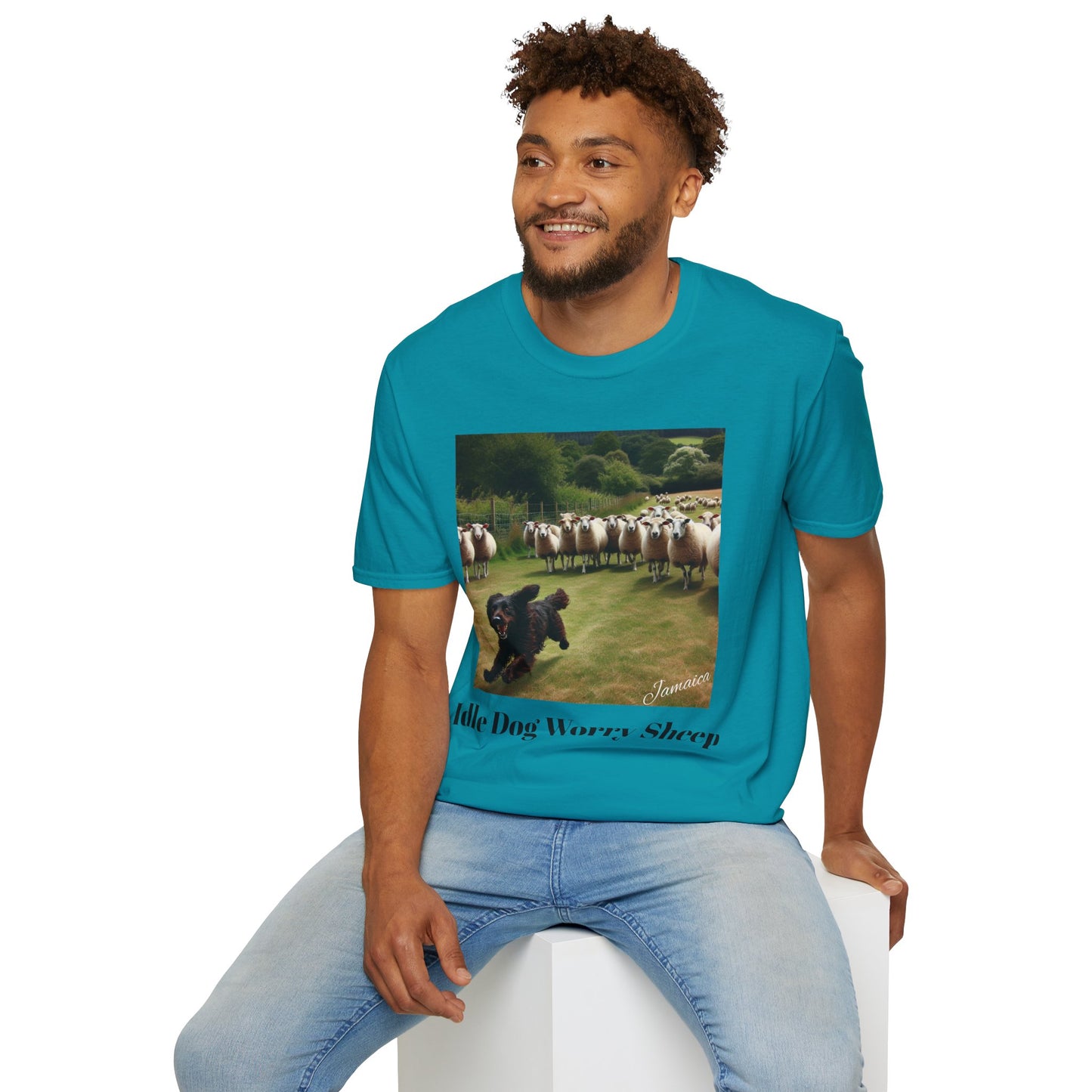 Idle Dog Softstyle T-Shirt