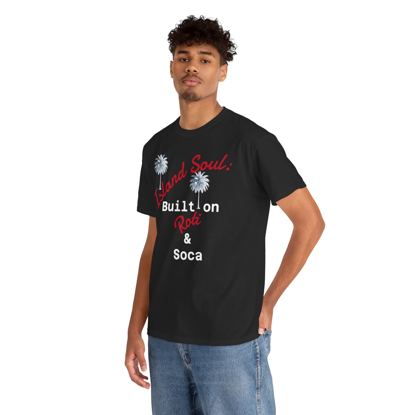 Island Soul Unisex Tee - Built on Roti & Soca