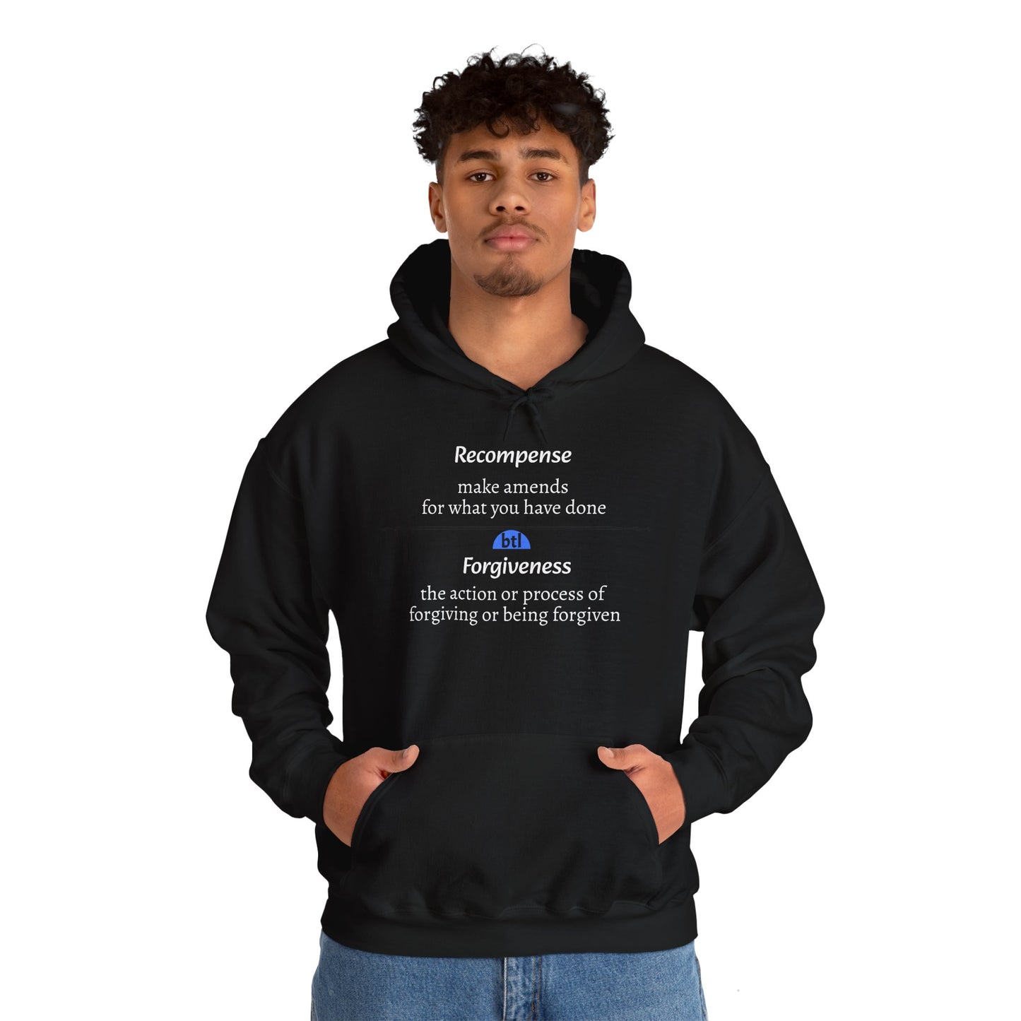 Recompense/Forgive Hooded Sweatshirt