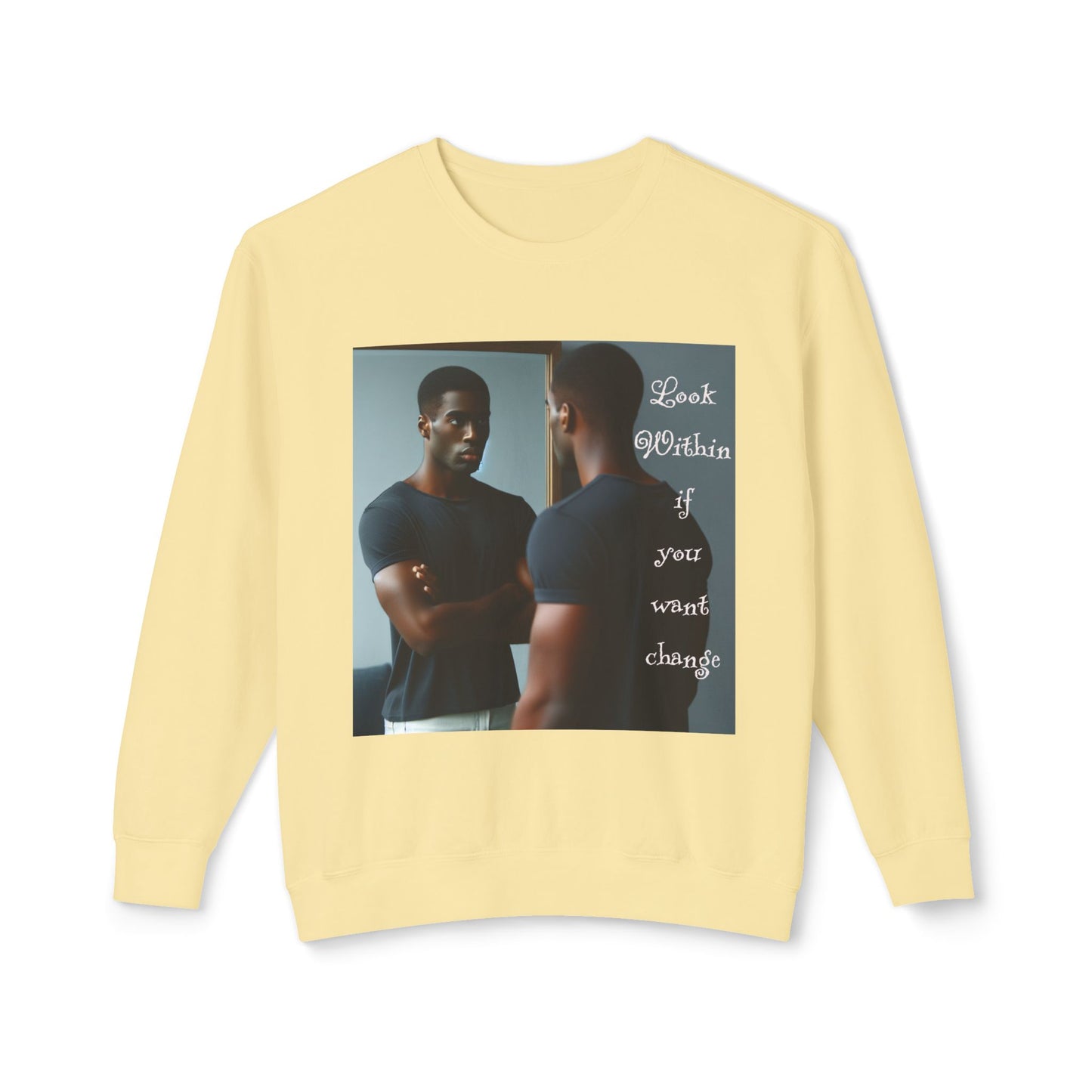 Look Within Unisex Crewneck Sweatshirt