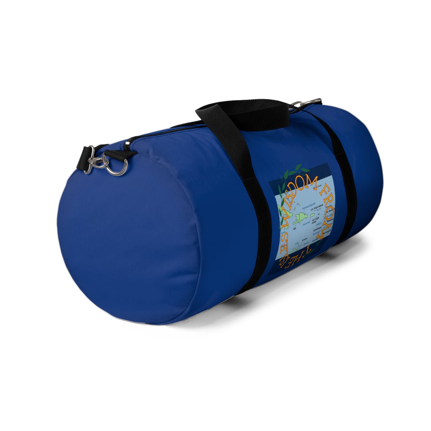 Wisdom from the Isles Duffel Bag (Blue)